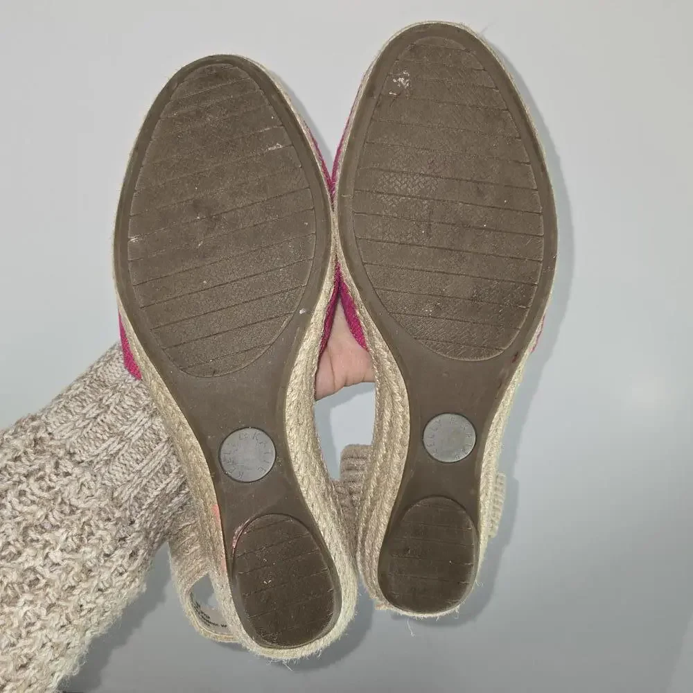 0291 Kelly &‎ Katie NALA Ankle Strap Closed Toe Sandals Pink Size 8M